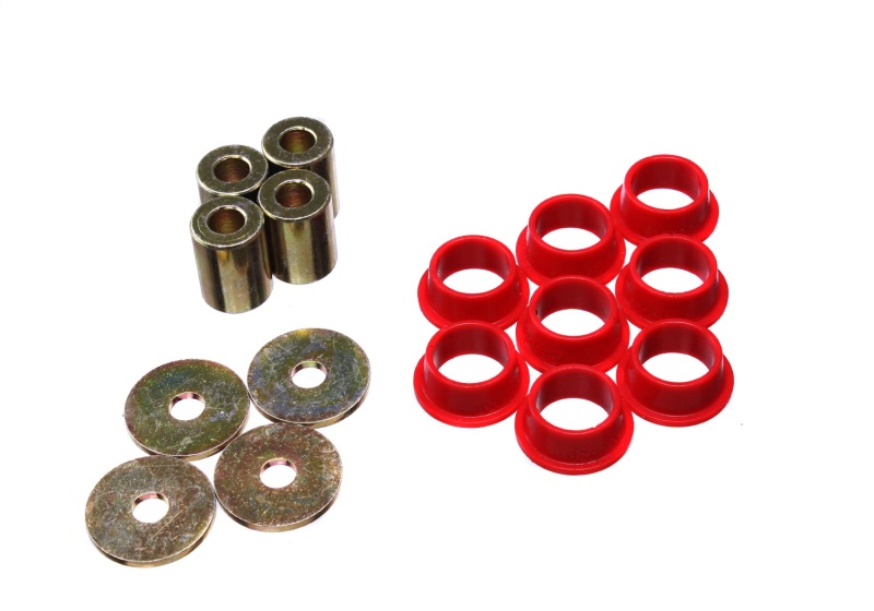 Honda S2000 Rack and Pinion Bushing Set - Energy Suspension - Performance Polyurethane - Red - `00-`09 Honda S2000 Rack and Pinion Bushing Set - Energy Suspension - Performance Polyurethane - Red - `00-`09